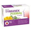 MEDiFAR Tymianek i podbiał na gardło, pastylki, smak malinowy, 16 szt.