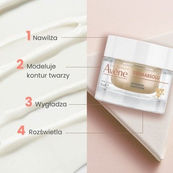 Avene Eau Thermale DermAbsolu, krem modelujący owal twarzy na dzień, 50 ml