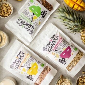 Diet-Food, Bio Granola More&More, Ananas i Banan, 300 g