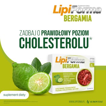 LipiForma Bergamia, kapsułki, 30 szt.