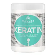 Kallos Kjmn, maska wzmacniająca do włosów suchych i rozdwajających się, Keratin, 1000 ml