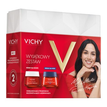 Zestaw Vichy Liftactiv Collagen Specialist, Krem na dzień, 50 ml + Krem na noc, 50 ml