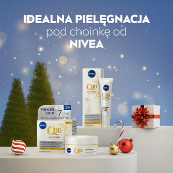 Zestaw Promocyjny, Nivea, Q10 Power Effect, ujędrniający krem na dzień, SPF 15, 50 ml + ujędrniający krem pod oczy, 15 ml