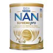 Nestle Nan Supremepro 2, mleko następne w proszku dla niemowląt powyżej 6. miesiąca, 800 g