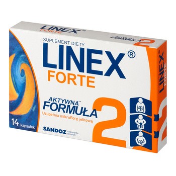 Linex Forte, kapsułki, 14 szt.