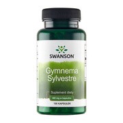 Swanson Gymnea Sylvestre, 400 mg, kapsułki, 100 szt.