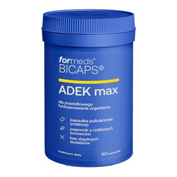 Bicaps ADEK max, kapsułki, 60 szt.