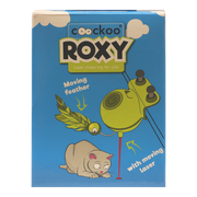 Coockoo Roxy Laser Toy, elektroniczna zabawka laserowa dla kota, limonkowy, 1 szt.