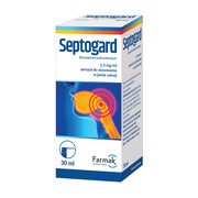 Septogard, 1,5 mg/ml, aerozol do stosowania w jamie ustnej, 30 ml