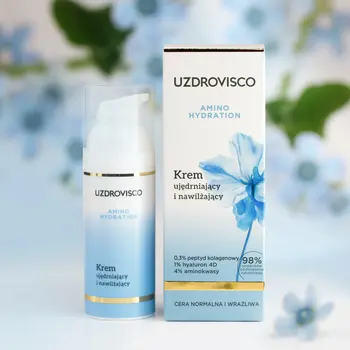 Uzdrovisco Amino Hydration, krem ujędrniający i nawilżający, 50 ml