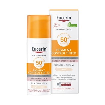 Eucerin Sun Pigment Control, fluid przeciw przebarwieniom koloryzujący SPF50+, 50 ml