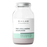 D-LAB Pro Collagene Souplesse, proszek, smak czarna porzeczka, 185,2 g