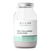 D-LAB Pro Collagene Souplesse, proszek, smak czarna porzeczka, 185,2 g