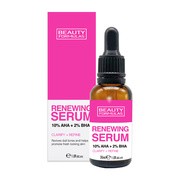 Beauty Formulas, odnawiające serum z 10% AHA i 2% BHA, 30 ml