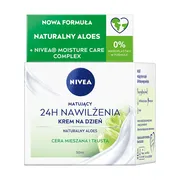 Nivea 24 h Nawilżenia, matujący krem na dzień, cera mieszana i tłusta, 50 ml