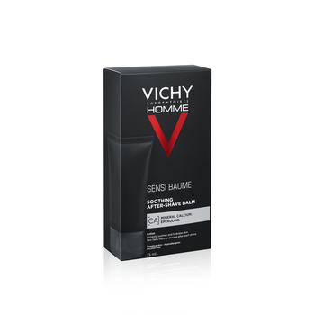 Vichy Homme Sensi Baume, kojący balsam po goleniu, skóra wrażliwa, 75 ml