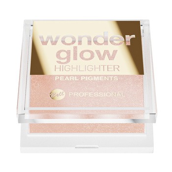 Bell Professional Wonder Glow Highlighter, rozświetlacz prasowany, 02, 10 g
