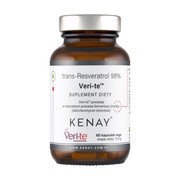 KENAY Veri-teTM trans-Resveratrol 98%, kapsułki, 60 szt.
