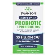 Swason Men's Daily Probiotic+Prebiotic FOS, kapsułki, 60 szt.