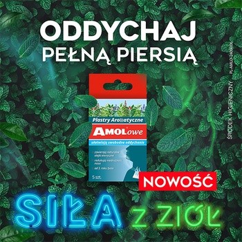 Amolowe plastry aromatyczne, 5 szt.