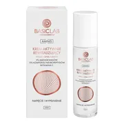 BasicLab Aminis, krem rewitalizujący 5% aminokwasów, 15% kompleksu neuropeptydów, wit. C, 50 ml