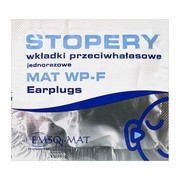Wkładka przeciwhałasowa Mat (stoper), typ WP-F, 1 para
