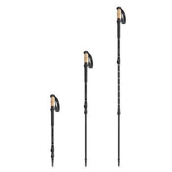 Spokey Zodiac, kije trekkingowe z aluminium, 2 szt.