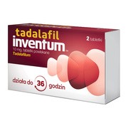 Tadalafil Inventum, 10 mg, tabletki powlekane, 2 szt.