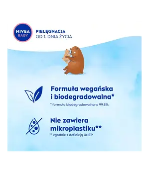 Nivea Baby, krem pielęgnacyjny do twarzy i ciała, 200 ml