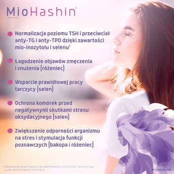 MioHashin, kapsułki, 60 szt. Mio + 30 szt. Hashin