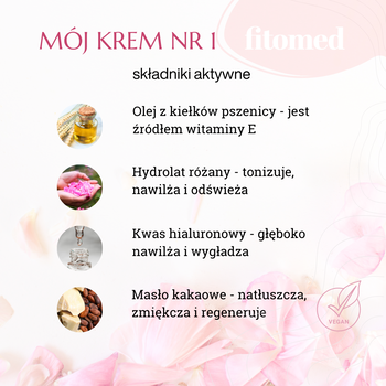 Fitomed Mój krem Nr 1, krem odżywczo-regenerujący do cery suchej, 55 g