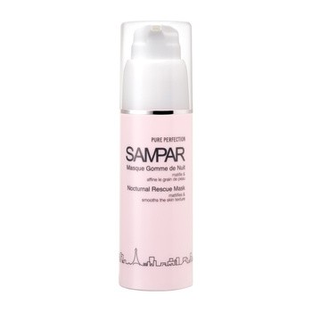 Sampar Nocturnal Rescue Mask, maska przeciw niedoskonałościom na noc, 50 ml