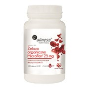 Aliness Żelazo Organiczne MicroFerr 25 mg, tabletki, 100 szt.
