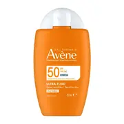 Avene Eau Thermale Ultra Fluid SPF50, wysoka ochrona przeciwsłoneczna niewidoczna na skórze, 50 ml