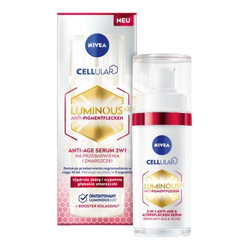 Nivea Cellular Luminous 630 Anti-Age, serum na przebarwienia i zmarszczki, 30 ml