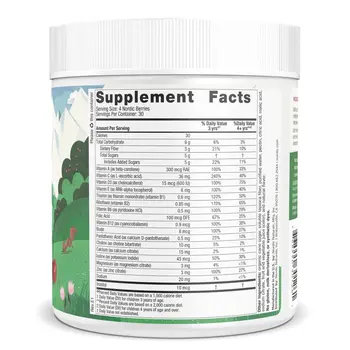 Nordic Berries Multivitamin, Cherry Berry, żelki, 120 szt.