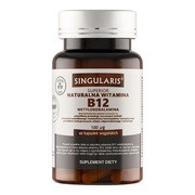 Singularis Superior Naturalna Witamina B12 Metylokobalamina, kapsułki, 60 szt.