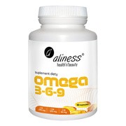 Aliness Omega 3-6-9, kapsułki, 90 szt.