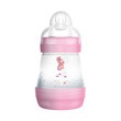 MAM Anti-Colic, butelka antykolkowa 0 m+, wolny przepływ, różowa, 160 ml