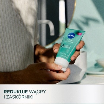 Nivea Derma Skin Clear, peeling przeciw niedoskonałościom, 150 ml