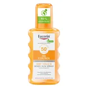 Eucerin Sun Oil Control SPF50+Dry Touch, spray ochronny, 200 ml