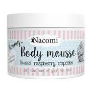 Nacomi, mus do ciała, malinowa babeczka, 180 ml