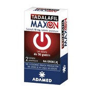 Tadalafil Maxon, 10 mg, tabletki powlekane, 4 szt.