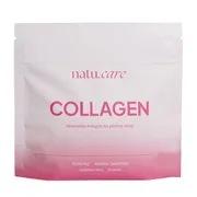 Natu Care Premium Collagen 3000 mg, proszek, smak malina-żurawina, 129 g
