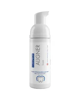Curaprox Aligner Foam, pianka do pielęgnacji zębów, 40 ml
