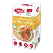 Incola, chrupaki naturalne bezglutenowe, 60 g