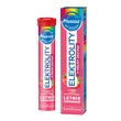 Plusssz Elektrolity + 100% Multiwitamina, tabletki musujące, smak poziomka-truskawka, 24 szt.