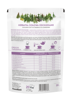 Purella SuperHerbs, mieszanka ziół Odchudzanie, 35 g
