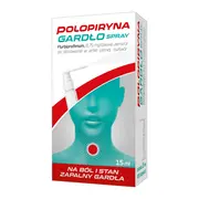 Polopiryna Gardło Spray, aerozol do stosowania w jamie ustnej,15ml