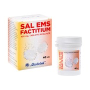 Sal Ems factitium, tabletki musujące, 40 szt. (Ziołolek)